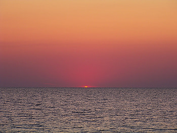 Landscape, Water, Sunset, Sky, Sea, Sun HD wallpaper