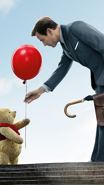 Ewan McGregor, Christopher Robin, Animated movies, Animo HD phone wallpaper