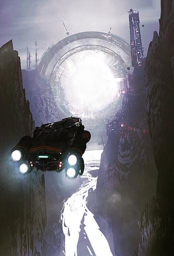 Art, Spaceship, Fiction, That's Incredible, Portal HD phone wallpaper