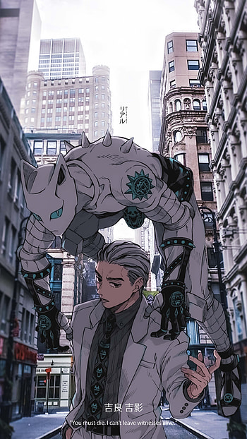 Kira Yoshikage, kirayoshikage, joestar, jojolion, r34ld1, part4, jojo, jjba, killerqueen HD phone wallpaper