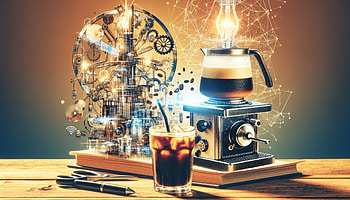 Cold Brew Coffee Magic, cold brew, steampunk, coffee, technology, mechanical HD wallpaper