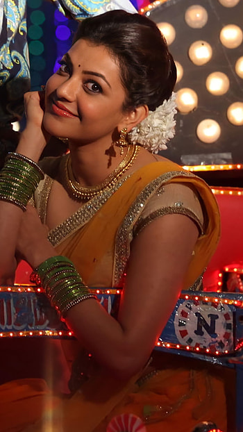 Kajal agarwal, tamil movie HD phone wallpaper