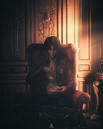 Levi Ackerman, eren, mikasa, anime HD phone wallpaper