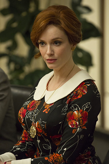 Mad Men TV series, Joan character, Season 7 fashion HD phone wallpaper