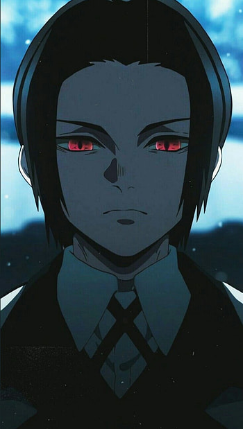 Muzan, eye, lip, demon HD phone wallpaper