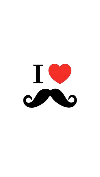 Galaxy Mustache, Cool vibes, Trendy design, Fashionable HD phone wallpaper
