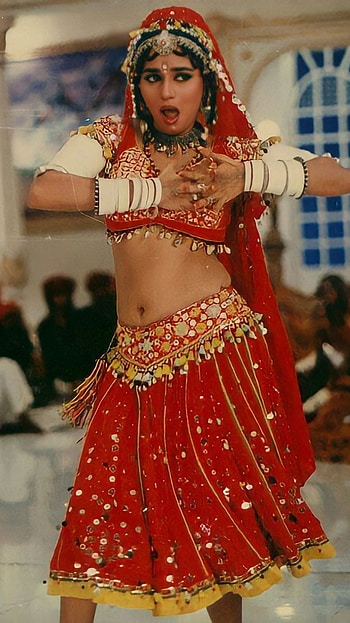 Madhuri Dixit, bollywood actress, navel HD phone wallpaper