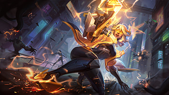 Zeri (League Of Legends), video game, League of Legends: Wild Rift HD wallpaper