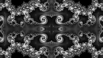 Trippy Psychedelic Fractal, trippy, psychedelic, aesthetic, white, black, Abstract, fractal, abstract black HD wallpaper