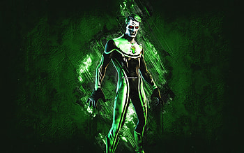 Fortnite Haunted Hunter Skin, Fortnite, main characters, green stone background, Haunted Hunter, Fortnite skins, Haunted Hunter Skin, Haunted Hunter Fortnite, Fortnite characters HD wallpaper
