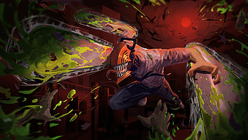 Denji, Denji (Chainsaw Man), Anime, Chainsaw Man HD wallpaper