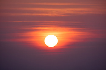 Nature, Sunset, Sky, Sun, Evening HD wallpaper