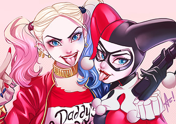 Artwork Harley Quinn, suicide-squad, movies, 2016-movies, harley-quinn HD wallpaper