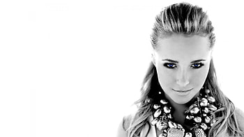 Hayden Panettiere Monochrome, hayden-panettiere, celebrities, girls, monochrome, black-and-white HD wallpaper