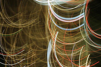 Abstract, Circles, Lines, Long Exposure, Neon, Stripes, Streaks HD wallpaper