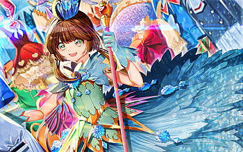 Sakura Kinomoto, , manga, Cardcaptor Sakura, artwork, protagonist, Kinomoto Sakura, CLAMPs HD wallpaper