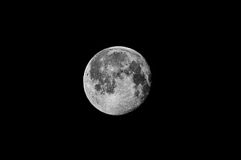 Universe, Night, Moon, Dark, Full Moon HD wallpaper