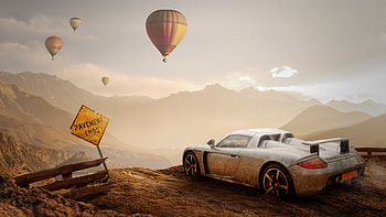 Offroad Carrera GT, porsche, cars, behance HD wallpaper