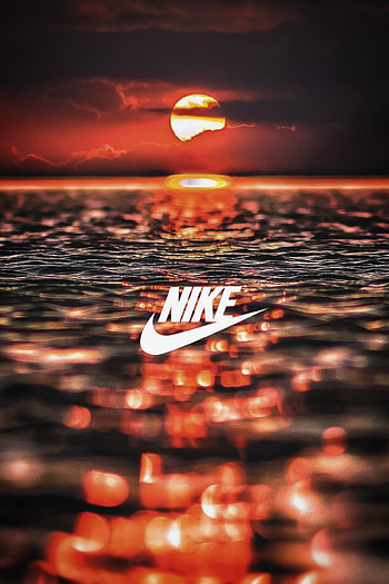 nike, sun, water HD phone wallpaper