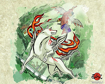 Ōkami 大神 Amaterasu vs Waka, okami, amaterasu, waka HD wallpaper