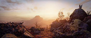 Senua's Saga: Hellblade II – Majestic Dawn, video game, Senua's Saga: Hellblade II HD wallpaper