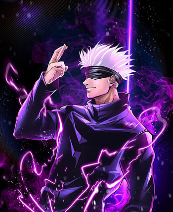 Flasy, electric blue, magenta, graphics, anime HD phone wallpaper