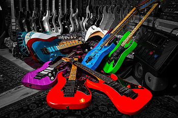 Guitar , Artistic ry, High-definition visuals, Musical compositions HD wallpaper