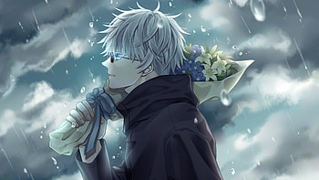 Satoru Gojo in Rain - Jujutsu Kaisen, Satoru Gojo, Anime, Jujutsu Kaisen HD wallpaper