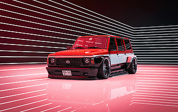 Nissan Patrol, nissan, cars, artist, artwork, digital-art, artstation HD wallpaper