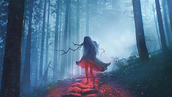 Whispers Of The Enchanted Forest, artist, artwork, digital-art HD wallpaper