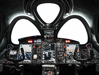 Cockpit, Virgin Galactic HD wallpaper