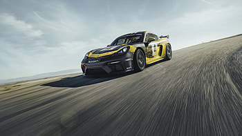 Porsche 718 Cayman GT4 Clubsport 2019 HD wallpaper