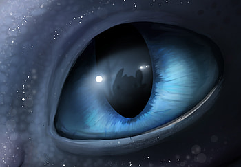 Light Fury Cloudy Eyes, light-fury, artwork, artist, digital-art, deviantart HD wallpaper