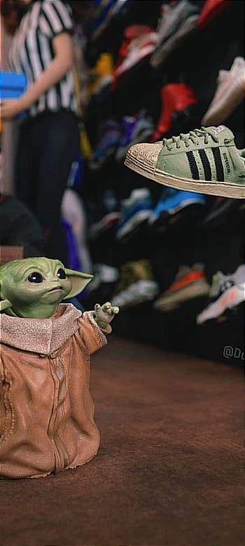 Maestro Yoda, starwars, figura, nike HD phone wallpaper