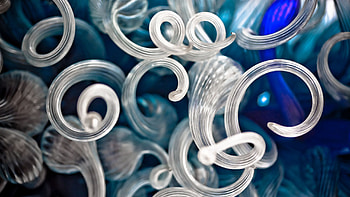 Abstract, Form, Glass, Style, Spiral HD wallpaper