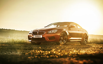 Auto, Bmw, Cars, Shine, Light, Side View, Bmw M6 HD wallpaper
