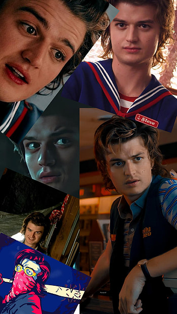 Steve Harrington, Stranger, Things, Combo, Face HD phone wallpaper