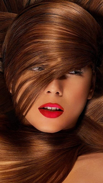 Hair Style, Smooth Light, Brown Hair HD phone wallpaper