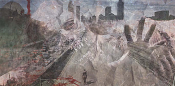 The Walking Dead, walking dead, amc, epic, artistic, vombles, gross, blood, vombies HD wallpaper