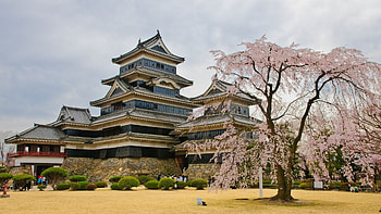 Matsumoto Castle, , Background , Majestic fortress HD wallpaper