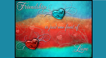 BLUE VALENTINES, blue, heart, friendly, red HD wallpaper