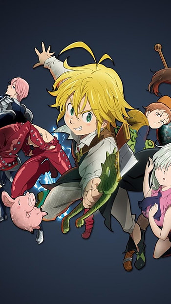 The fam of seven deadly sins, anime HD phone wallpaper