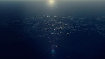 Ocean, nature, water, sun HD wallpaper