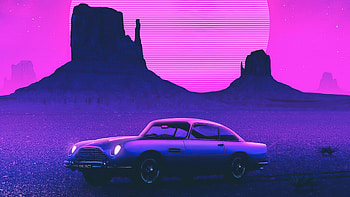 Retro Car Art , retro, retrowave, artist, artwork, digital-art HD wallpaper