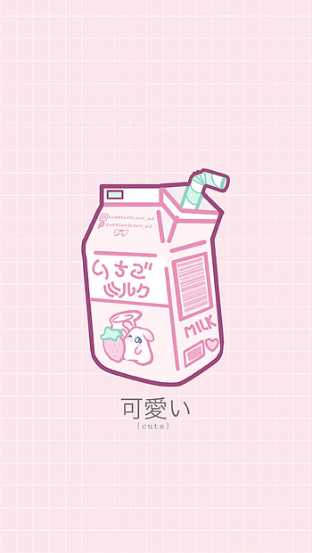 Strawberry Milky, Anime, Cute, kawaii HD phone wallpaper