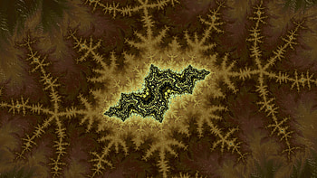 Trippy Psychedelic Fractal, trippy, psychedelic, trance, brown, yellow, Abstract, fractal HD wallpaper