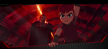 Nimona – Dynamic Duo in Action, movie, Nimona HD wallpaper