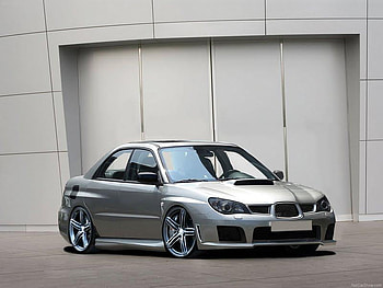 Subaru Impreza STI, subaru, tuning HD wallpaper