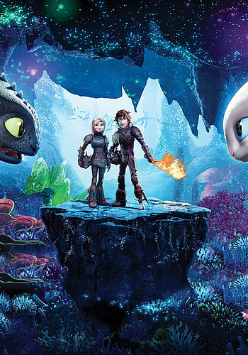 Train Your Dragon, Animated adventure, Epic journey, Dragon companions HD phone wallpaper