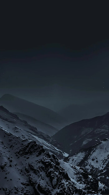 Mountain : Dark Mountain , iOS Mountain HD phone wallpaper